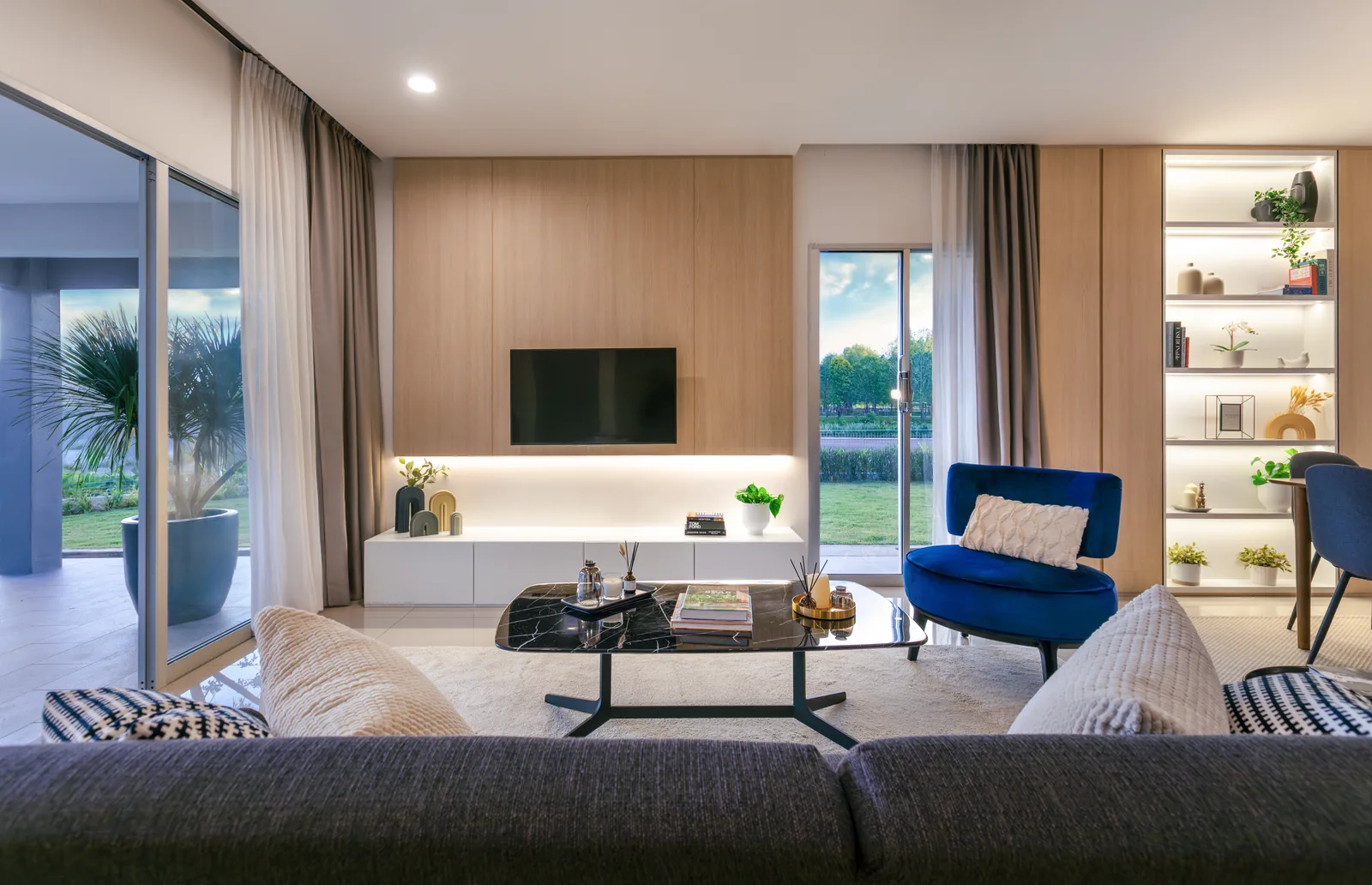 Olive Grove show unit living room, Bercham Ipoh